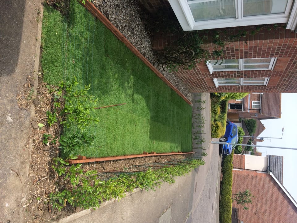 An artificial lawn in Colchester