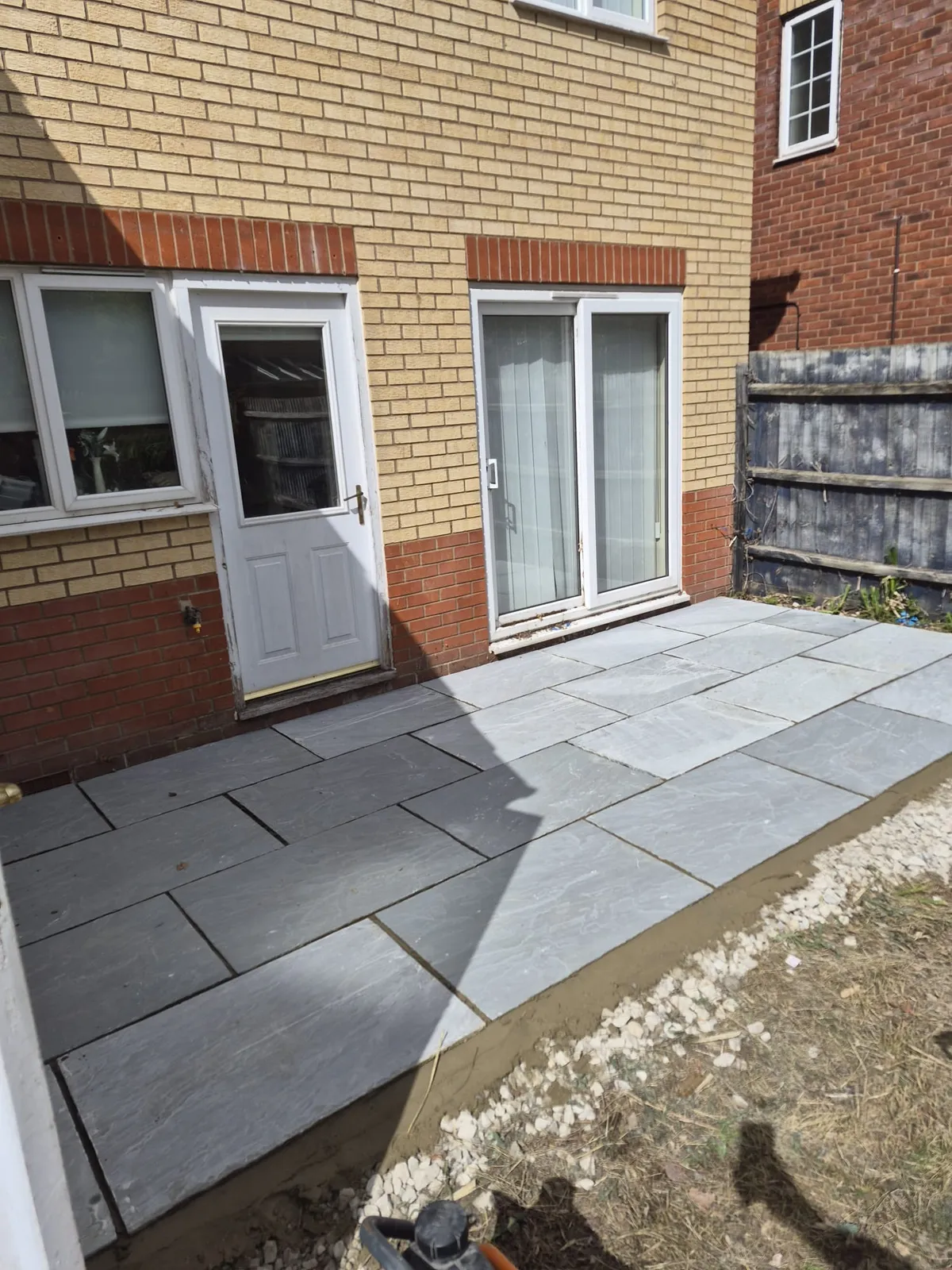 Slate patio paving installers